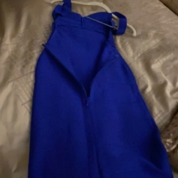 Bandage Royal  S Blue Dress NWOT bought in NYC soho store - Picture 6 of 8